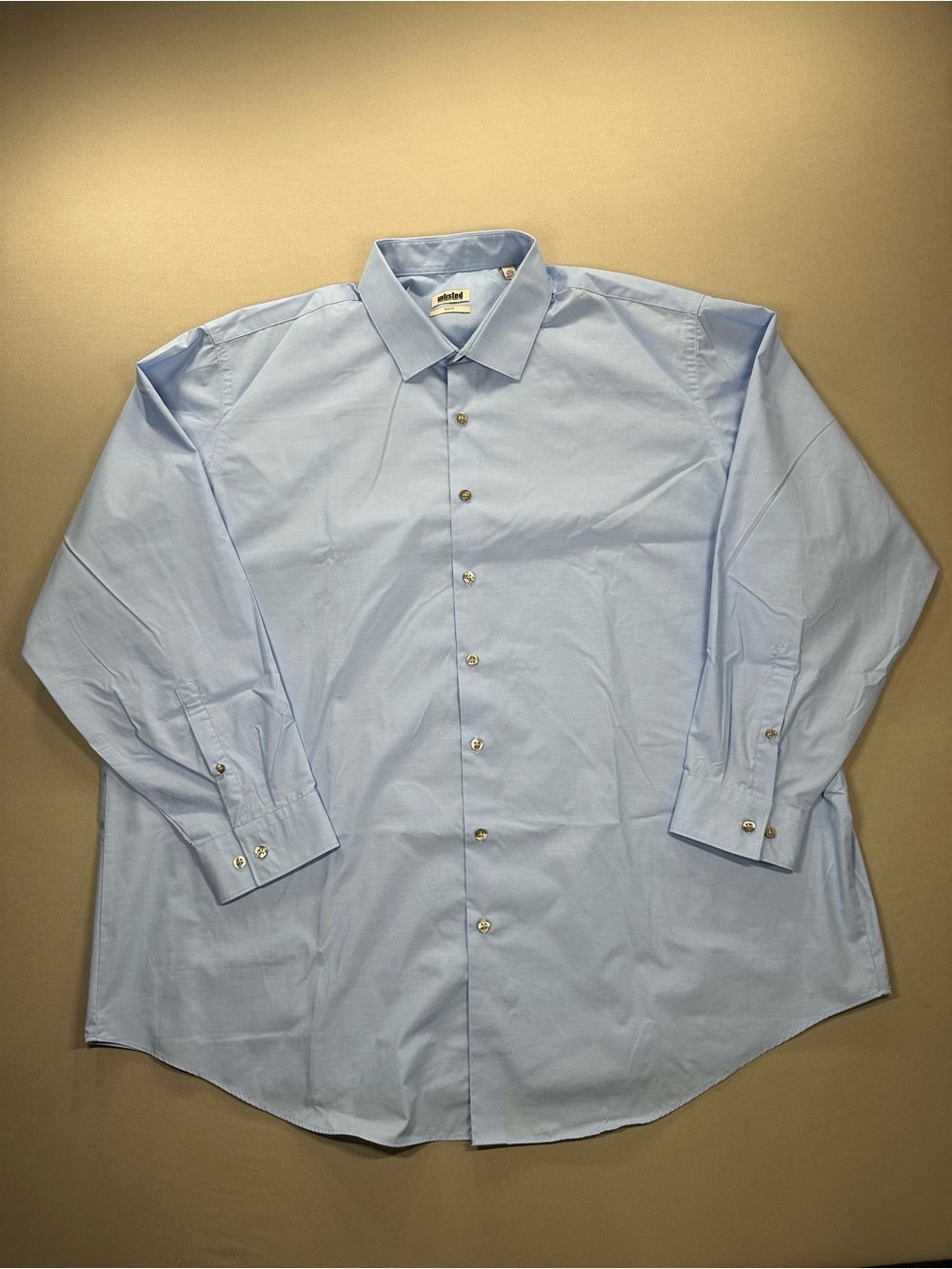 Unlisted Big Fit Button-Down Dress Shirt - Mens 18.5, 34/35